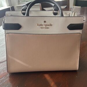 Kate Spade Cream and Black Tote